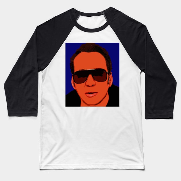 nicolas cage Baseball T-Shirt by oryan80